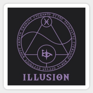 Runic School of Illusion Sticker
